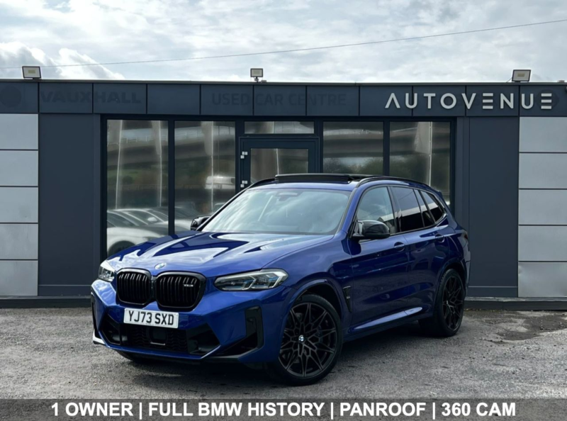 2023 BMW X3 M 3.0i Competition SUV 5dr Petrol Auto Xdrive Euro 6 (s/s) (510 Ps) in Blue — image 1