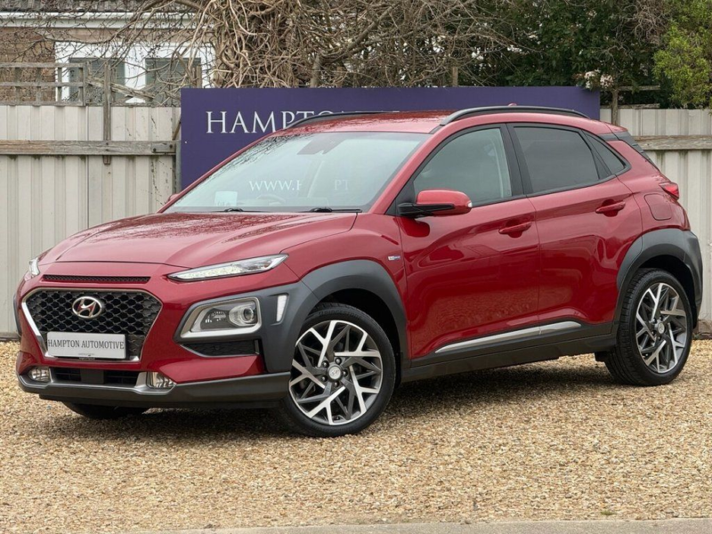 2020 Hyundai Kona 1.6 H-Gdi Premium Se SUV 5dr Petrol Hybrid Dct Euro 6 (s/s) (141 Ps) in Red — image 1