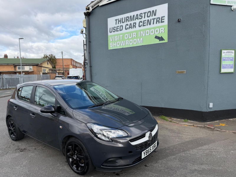 2016 Vauxhall Corsa 1.2i Sting Euro 6 5dr in Grey — image 1