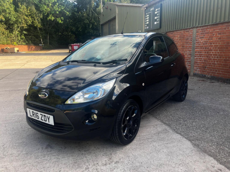 2016 Ford Ka 1.2 Zetec Black Edition Euro 6 (s/s) 3dr in Black — image 1
