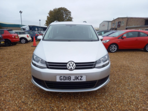 2018 Volkswagen Sharan 2.0 Tdi Se Nav DSG Euro 6 (s/s) 5dr in Silver — image 2