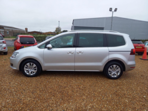 2018 Volkswagen Sharan 2.0 Tdi Se Nav DSG Euro 6 (s/s) 5dr in Silver — image 4