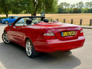 2008 Mercedes-Benz Clk 1.8 Clk200 Kompressor Avantgarde Cabriolet 2dr in Red — image 3