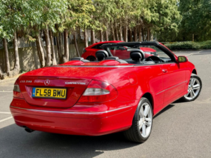 2008 Mercedes-Benz Clk 1.8 Clk200 Kompressor Avantgarde Cabriolet 2dr in Red — image 4