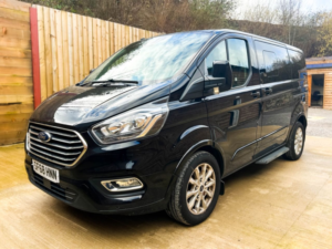 2018 Ford Tourneo Custom 6 SEAT Wheelchair Accessible Disabled Access Vehicle Wav in Black — image 4