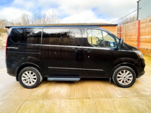 2018 Ford Tourneo Custom 6 SEAT Wheelchair Accessible Disabled Access Vehicle Wav in Black — image 5