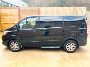 2018 Ford Tourneo Custom 6 SEAT Wheelchair Accessible Disabled Access Vehicle Wav in Black — image 6