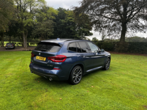 2019 BMW X3 2.0 X3 Xdrive20d M Sport,sat Nav Black Lth,fsh in Blue — image 4
