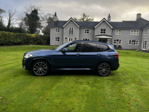 2019 BMW X3 2.0 X3 Xdrive20d M Sport,sat Nav Black Lth,fsh in Blue — image 5