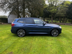 2019 BMW X3 2.0 X3 Xdrive20d M Sport,sat Nav Black Lth,fsh in Blue — image 6