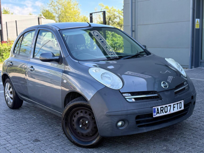 2007 Nissan Micra 1.2 16v Spirita 5dr in Grey — image 1