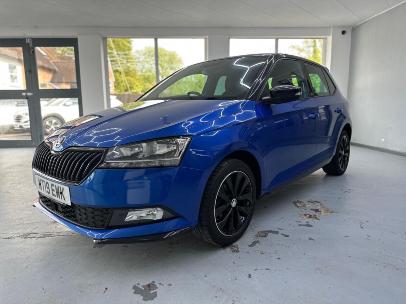 2019 Skoda Fabia 1.0 Tsi Monte Carlo Euro 6 (s/s) 5dr in Blue — image 1