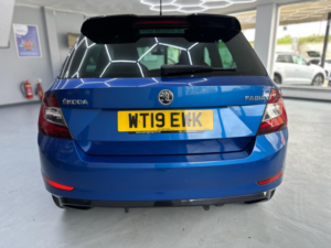 2019 Skoda Fabia 1.0 Tsi Monte Carlo Euro 6 (s/s) 5dr in Blue — image 5