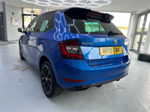 2019 Skoda Fabia 1.0 Tsi Monte Carlo Euro 6 (s/s) 5dr in Blue — image 6