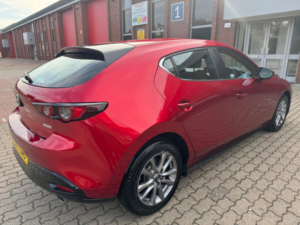 2021 Mazda Mazda3 2.0 E-Skyactiv-G Mhev Se-L Lux Euro 6 (s/s) 5dr in Red — image 4