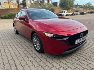 2021 Mazda Mazda3 2.0 E-Skyactiv-G Mhev Se-L Lux Euro 6 (s/s) 5dr in Red — image 6