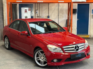 2009 Mercedes-Benz C Class 2.1 C250 Cdi Blueefficiency Sport Auto Euro 5 4dr in Red — image 2