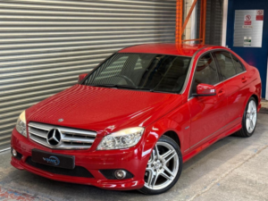 2009 Mercedes-Benz C Class 2.1 C250 Cdi Blueefficiency Sport Auto Euro 5 4dr in Red — image 4