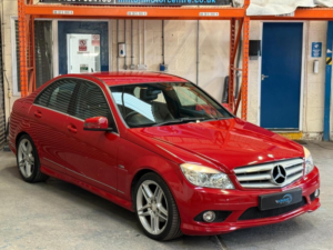 2009 Mercedes-Benz C Class 2.1 C250 Cdi Blueefficiency Sport Auto Euro 5 4dr in Red — image 6