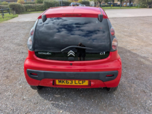 2013 Citroen C1 1.0i Vtr+ Euro 5 5dr in Red — image 3