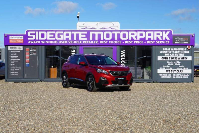 2019 Peugeot 3008 1.5 Bluehdi Allure Euro 6 (s/s) 5dr in Red — image 1