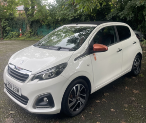 2016 Peugeot 108 1.2 Puretech Roland Garros in White — image 3