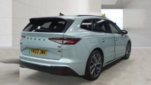 2023 Skoda Enyaq Iv 82kwh 80 Sportline SUV 5dr Electric Auto (dc125kw) (204 Ps) in Silver — image 5