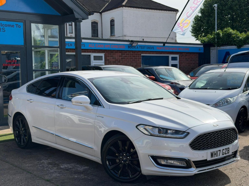 2017 Ford Mondeo 2.0 Tdci Vignale Powershift Euro 6 (s/s) 5dr in White — image 1