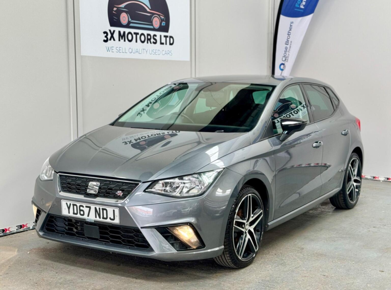 2017 SEAT Ibiza 1.0 Tsi Fr Euro 6 (s/s) 5dr in Grey — image 1