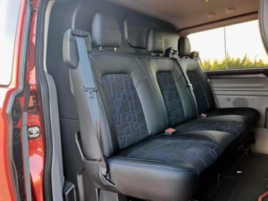 2025 Ford Transit Custom 2.0 320 Ecoblue Ms-Rt Crew Van Auto AWD L2 H1 Euro 6 (s/s) 5dr in Red — image 5