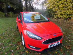 2015 Ford Focus 1.5 Tdci Zetec Euro 6 (s/s) 5dr in Red — image 2