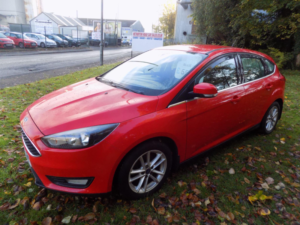 2015 Ford Focus 1.5 Tdci Zetec Euro 6 (s/s) 5dr in Red — image 5