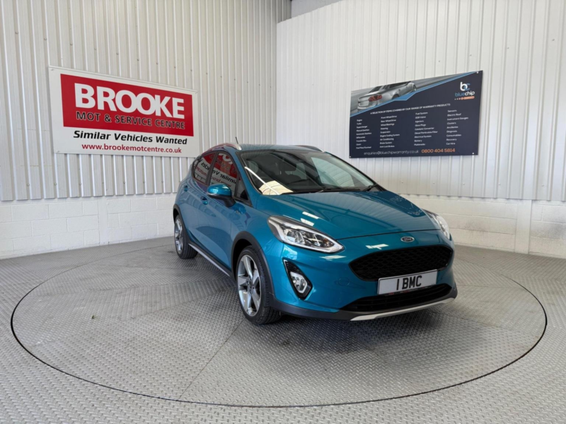 2019 Ford Fiesta 1.0t Ecoboost Active X Euro 6 (s/s) 5dr in Blue — image 1