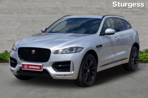 2019 Jaguar F-Pace 2.0 D180 R-Sport Auto AWD Euro 6 (s/s) 5dr in Silver — image 3