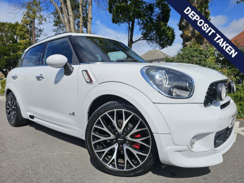 2013 MINI Countryman 1.6 John Cooper Works Countryman in White — image 1