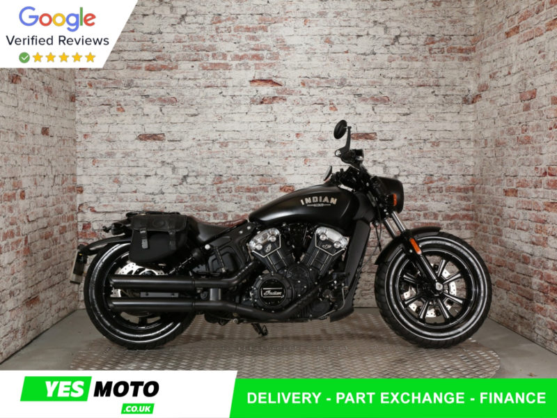2019 Indian Scout Bobber in Black — image 1