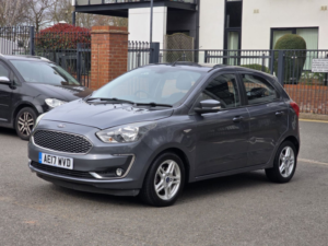 2017 Ford Ka+ 1.2 Ti-Vct Zetec Hatchback 5dr Petrol Manual Euro 6 (70 Ps) in Grey — image 3