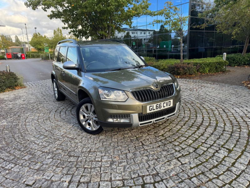 2016 Skoda Yeti 1.2 Tsi Se L Outdoor DSG Euro 6 (s/s) 5dr in Green — image 1