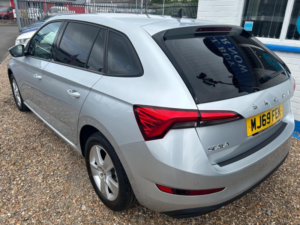 2019 Skoda Scala 1.0 Tsi Se Euro 6 (s/s) 5dr in Silver — image 3