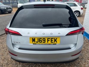 2019 Skoda Scala 1.0 Tsi Se Euro 6 (s/s) 5dr in Silver — image 4