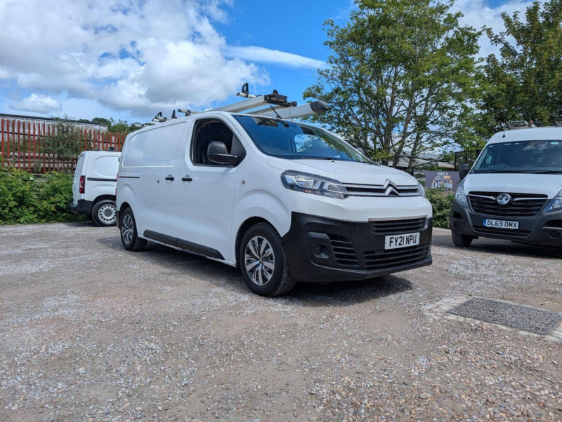 2021 Citroen Dispatch 1.5 Bluehdi 1000 Enterprise M Fwd 2 Euro 6 (s/s) 6dr in White — image 1