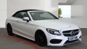 2017 Mercedes-Benz C Class 2.0 C200 Amg Line in White — image 2