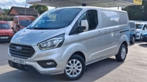 2023 Ford Transit Custom 2.0 280 Ecoblue Limited Panel Van 5dr Diesel Manual L1 H1 Euro 6 (s/s) (130 Ps) in Silver — image 3