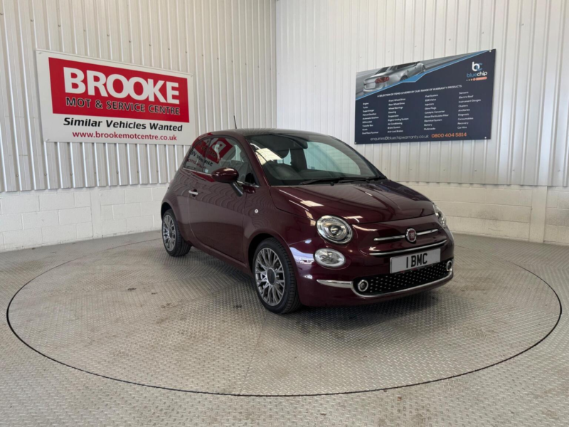 2019 Fiat 500 0.9 Twinair Star Euro 6 (s/s) 3dr in Red — image 1
