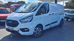 2022 Ford Transit Custom 2.0 340 Ecoblue Trend Panel Van 5dr Diesel Manual L2 H1 Euro 6 (s/s) (130 Ps) in White — image 3