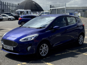 2018 Ford Fiesta 1.1 Ti-Vct Zetec Hatchback 5dr Petrol Manual Euro 6 (s/s) (85 Ps) in Blue — image 2