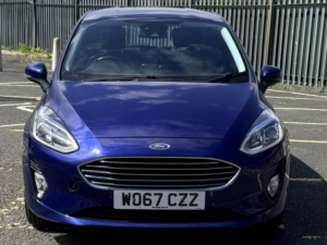 2018 Ford Fiesta 1.1 Ti-Vct Zetec Hatchback 5dr Petrol Manual Euro 6 (s/s) (85 Ps) in Blue — image 4