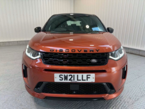 2021 Land Rover Discovery Sport 2.0 D200 Mhev *r-Dynamic Se*360cam-Panroof-Leather-Fdsh-2keys-20”alloys*stunning!* in Orange — image 3
