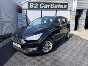 2017 Ford C-Max 1.0t Ecoboost Titanium Euro 6 (s/s) 5dr in Black — image 5