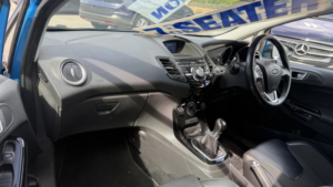 2014 Ford Fiesta 1.0 T Ecoboost Titanium X Blue 5dr Heated Seats+low Tax+10 Stamps in Blue — image 2